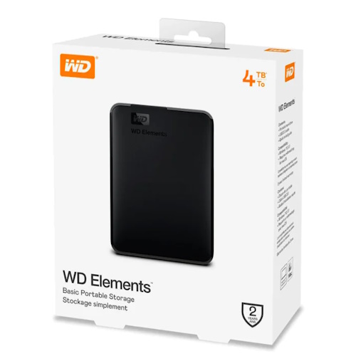 WD (Western Digital) Elements 4TB Portable Hard Disk Drive in Nairobi Kenya.