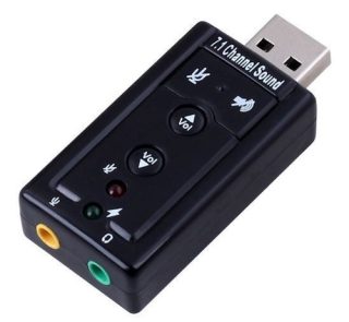 USB sound card 7.1 9 (USB to Audio Adapter) in Nairobi Kenya.