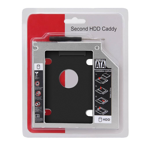 Universal SATA 2nd HDD SSD Hard Drive Caddy For CD DVD-ROM Optical Bay in Nairobi Kenya. 2
