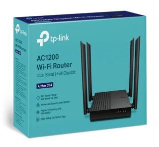 TP-Link Archer C64 AC1200 Wireless Router in Nairobi Kenya.