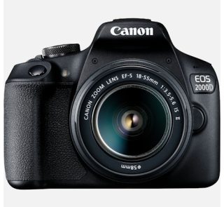 Canon EOS 2000D DSLR Camera with 18-55mm Lens in Nairobi Kenya.