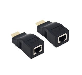 HDMI Extender Over CAT6 Network Ethernet Adapter