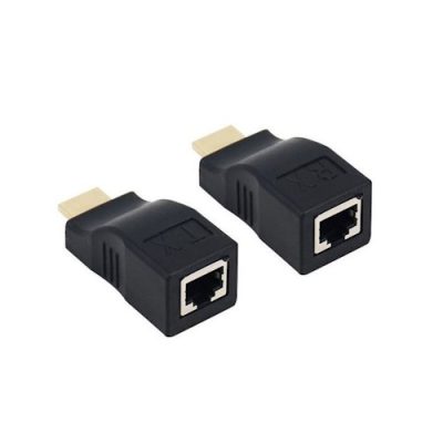 HDMI Extender Over CAT6 Network Ethernet Adapter