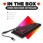 HP OMEN Encoder Full-size Wired Gaming Mechanical Keyboard