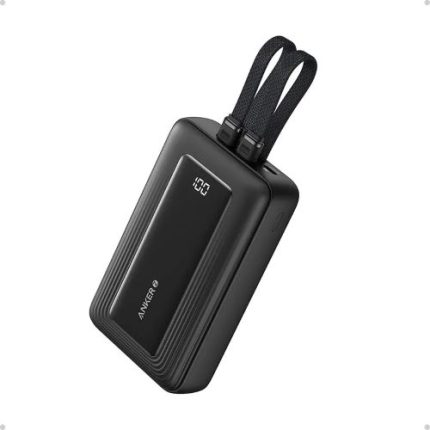 Anker Zolo 20000mAh 30W, High-Speed Power Bank, Type C and Lightning Cables, A1681H11