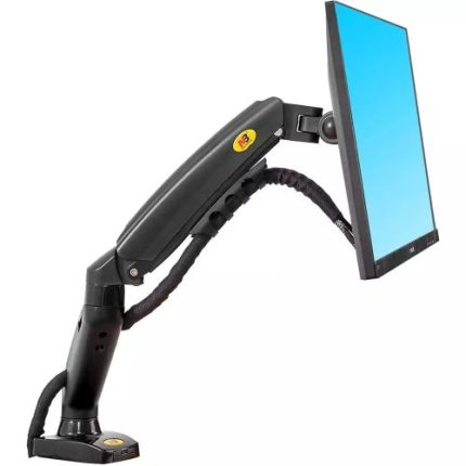 North Bayou NB-F80 Gas Spring Monitor Arm 17" to 30" Full Motion, VESA Compatible