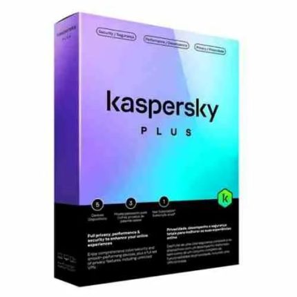 KL1042Q5EFS, Kaspersky Plus 5 Device, 1 Year Advanced Internet Security